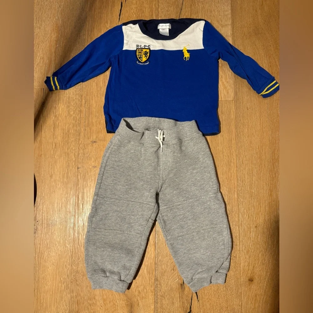 Ralph Lauren baby boy either outfit size 18mo price firm.!